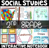Social Studies Interactive Notebook for 2nd Grade