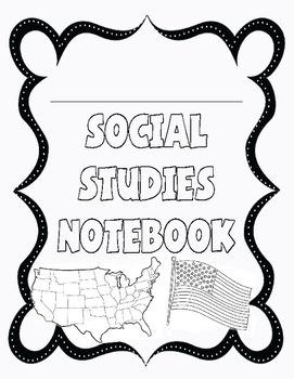 Preview of Interactive Social Studies Notebook Cover