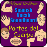 Interactive Spanish Body Parts Vocabulary Soundboard - Aud