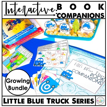 Preview of Interactive Book Companions for Speech Therapy: Little Blue Truck Series