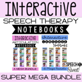 Interactive Speech Therapy Notebooks: Super Mega Bundle!