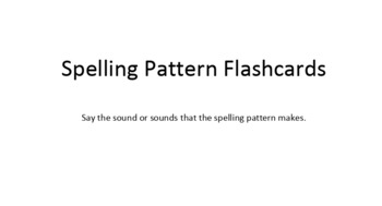 Preview of Interactive Spelling Pattern Flashcards Video with Wait Time and Voice Over