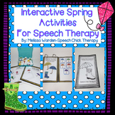 Interactive Spring Activities for Speech Therapy