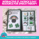 Interactive St. Patrick's Day Activities for Speech Therapy