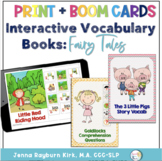 Interactive Story Book: Fairy Tales (Print and Boom Cards™️)