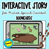 Interactive Story for Motor Speech Control Boom cards