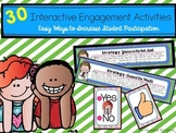 Interactive Student Engagement Activities and Strategy Strips