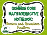 Math Interactive Notebook {Fractions}