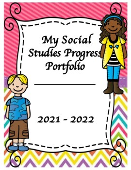 Preview of Interactive Student Progress Portfolio - Grade 5 Social Studies