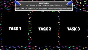 Preview of Interactive Sub or 1-2 Day Art Activity: Digital Tasks & Artist Missions