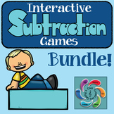 Interactive Subtraction Games Mega Bundle!! - distance learning