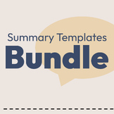 Interactive Summary Templates Bundle