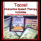 Interactive Taco Activities for Speech Therapy