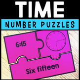 Telling Time to the Nearest 5 Minutes Math Center Game Num