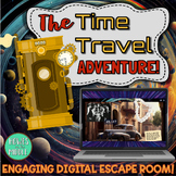 Interactive Time Travel Digital Escape Room Engaging ELA &