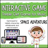 Interactive Treble Clef Game Pack - Space Adventure!  Oute