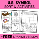 US Symbol Sort Activities + FREE Spanish