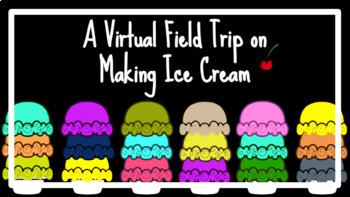 Preview of Interactive Virtual Field Trip: Making Ice Cream! (For 1st Grade)