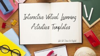 Preview of Interactive Virtual Learning Station Templates