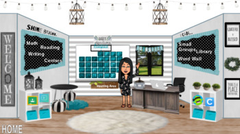 Preview of Interactive Virtual Learning Classrooms BUNDLE!  *Links Included*