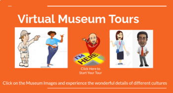 Preview of Interactive Virtual Museum Tours - Google Slides