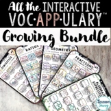 Interactive VocAPPulary™ - Vocabulary Activities Bundle (Growing)