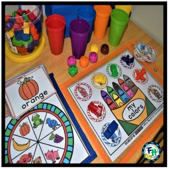Interactive Vocabulary Activity For Preschool | COLORS by Fun Hands-on ...