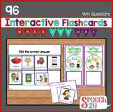 Interactive WH Question bundle: When, Why, Autism, AVB, ABA