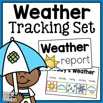 Preview of Weather Graphing Activities - Calendar Time