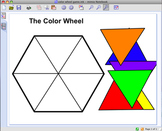 Interactive Whiteboard Art Game ~ The Color Wheel