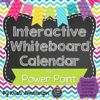 Preview of Interactive Calendar for Power Point