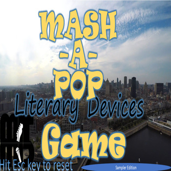 Preview of Literary Device Interactive Game Sampler Pack