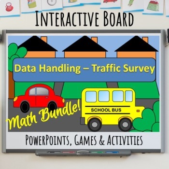 Preview of Interactive Whiteboard Math Activities Bundle