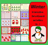Interactive Winter Smartboard Activities for K-1