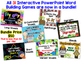 Interactive Word Building PowerPoints Bundle
