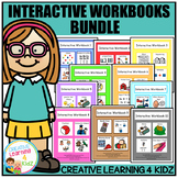 Interactive Workbook Bundle (10 Books) Autism Special Education