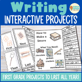 Interactive Writing Notebook | Writing Prompts for First Grade