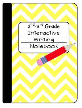 Preview of Interactive Writing Notebook for 2nd-3rd Grade