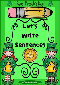 Preview of Interactive Writing Pack - St. Patrick's Day {Freebie}