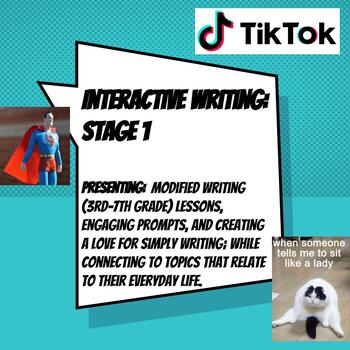 Preview of Interactive Writing: Stage 1