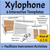 Interactive Xylophone Templates for Elementary Music Orff 