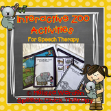 Interactive Zoo Animal Activities for Speech Therapy