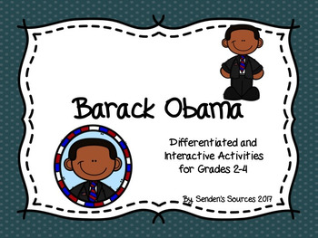 Preview of Black History Month ~ Barack Obama ~ Differentiated Activities