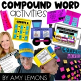 Compound Word Posters, Anchor Charts, Slides, Activities, 