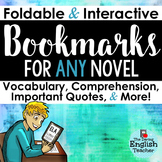 Interactive Bookmarks for Any Novel: Questions, Literary A