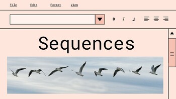 Preview of Interactive Booklet: Arithmetic Sequences, Geometric Sequences, & Functions