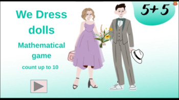 Preview of Interactive game Dress up dolls
