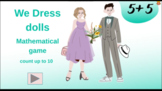 Interactive game Dress up dolls