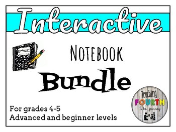 Preview of Interactive notebook BUNDLE