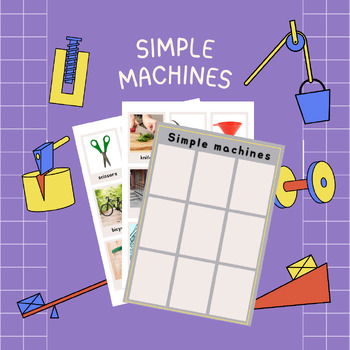 Preview of Interactive simple machines chart